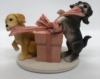 Home interiors dog figurine