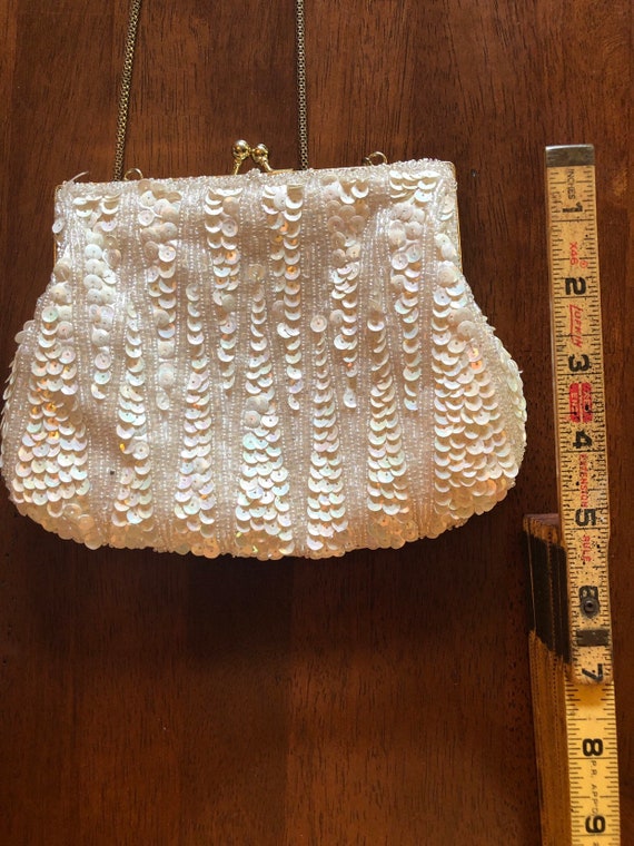Vintage evening bag  handmade in china la regale … - image 3