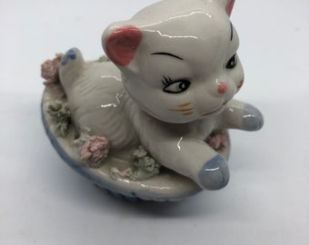 Vintage cat figurine