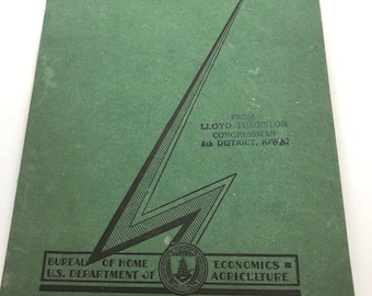 1930’s radio recipes cookbook.  Aunt Sammy’s