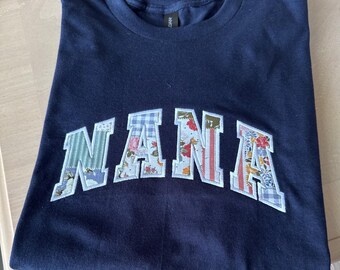 Marineblauw T-shirt Nana