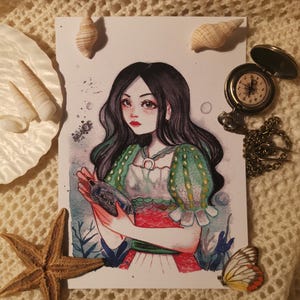 Siren of the Deluded Depths - &quot;Alice: Madness Returns&quot; Art Print