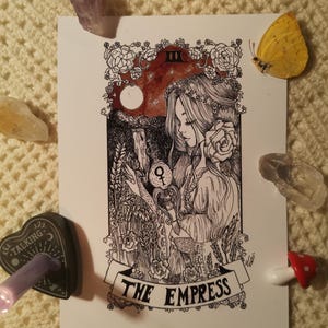 The Empress - Tarot Major Arcana Print