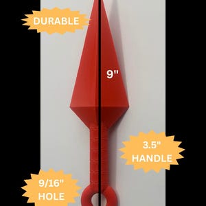 3D-Printed Kunai