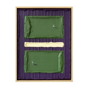 Wimbledon Tennis Painting – Textured Green Court Art – Acrylic Sports Wall Decor – Minimalist Tennis Gift – Handmade Athlete Artwork