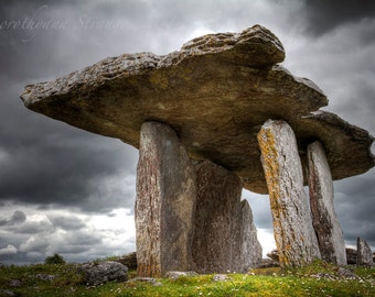 Poulnabrone Dolmen Fine Art Print, Ireland Landscape Photography