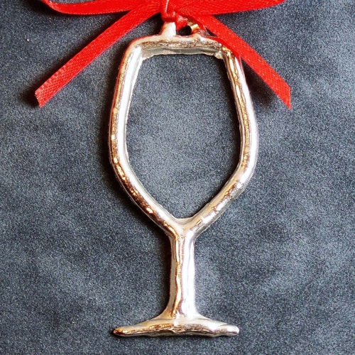 Wine Ornament Wine Glass Ornament Friends Red Wine Wine Etsy