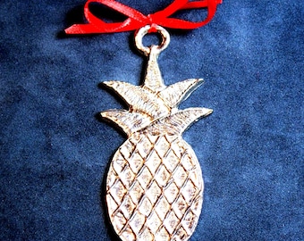 Pineapple Pewter Ornament