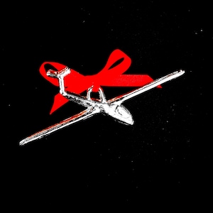 Glider Pewter Ornament