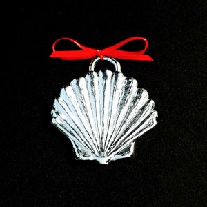 Pewter Shell Ornament