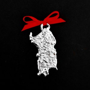 Pewter Sardinia Ornament, Made in America image 1
