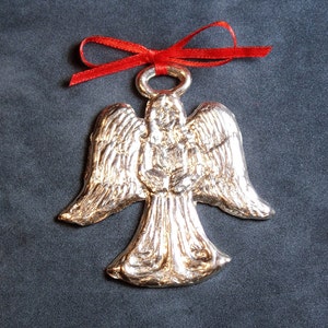 Pewter Angel Ornament