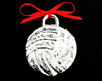 Volleyball Pewter Ornament