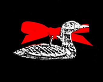 Loon Pewter Ornament