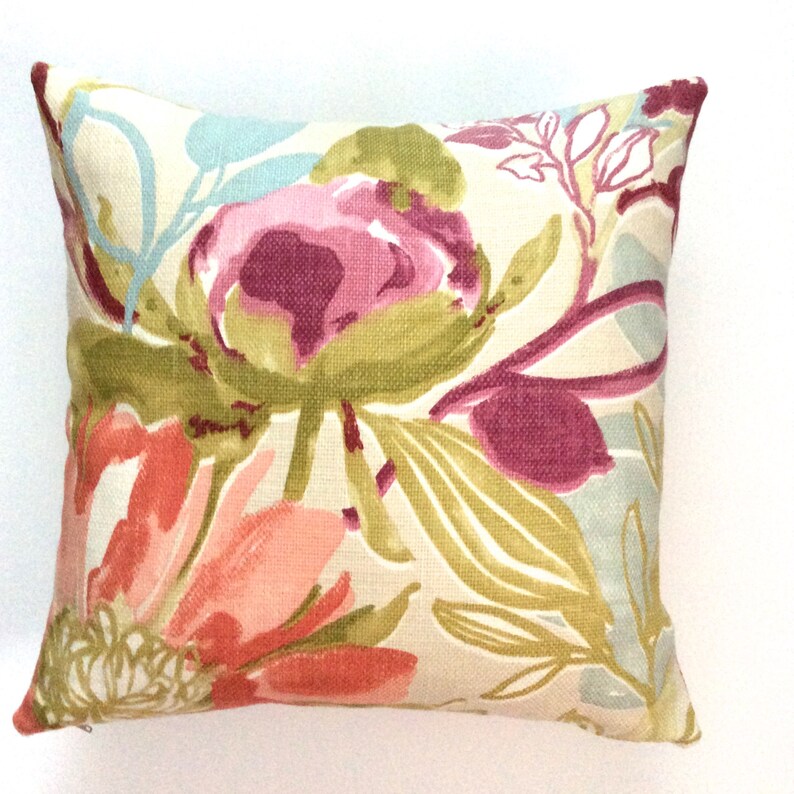 Decorative Pillow Cover 18x18 Designer Pillow Cover in Maroon Etsy