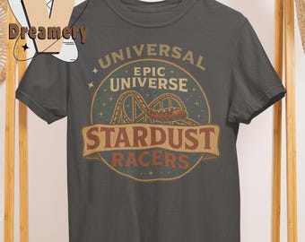 Universal Epic Universe StarDust Racers Vintage Tee , Epic Universe, Vintage Theme Park, Retro Theme Park tee, Theme Park Gift, Comfort Tee