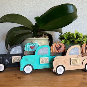 Pumpkin, Fall, Vintage,  Farmhouse Truck