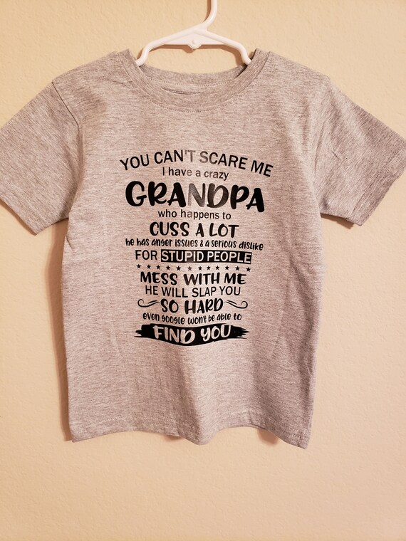 crazy grandpa shirt