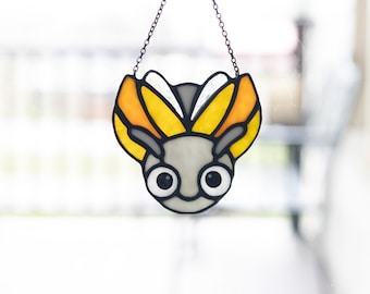 PATTERN - Folk Art Beetle Leadlight Stained Glass Suncatcher - Etsy