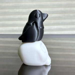 3&quot; Stacked Raven/Crow | Articulated Fidget Toy | 3D Printed