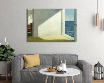 Edward Hopper Rooms by the Sea (1951) poster, Edward Hopper print, Edward Hopper wall art, Edward Hopper exhibition print