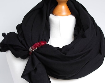 Cotton wrap,black scarf, fashion scarf, fashion accessories, ecofriendly scarf handmade, cotton wrap, cotton shawl, cotton spring shawl wrap