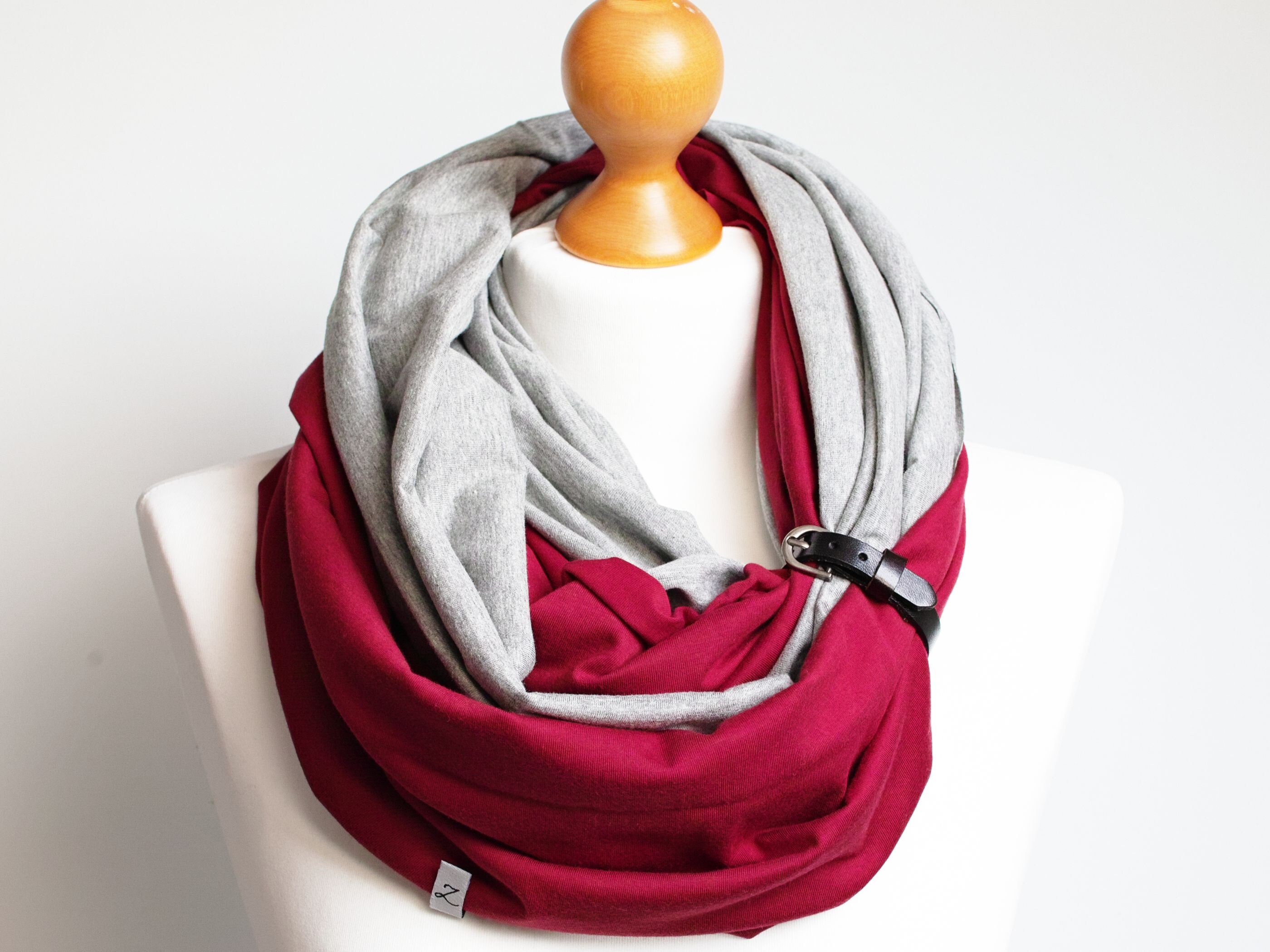 lightweight cotton infinity scarf