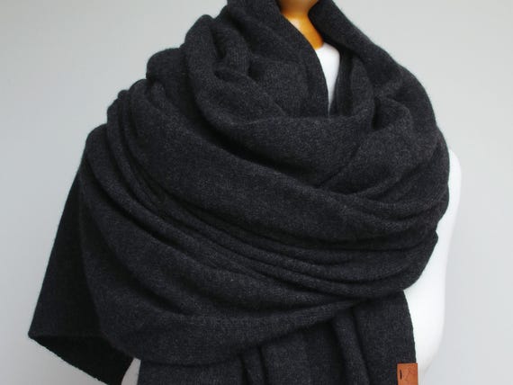PREMIUM Oversized wool cashmere Scarf Wrap, scarves for women, winter shawl, scarf wrap, travel scarf, wool scarves, cashmere scarves
