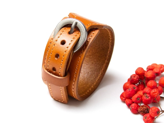 Leather band cuff bracelet, boho style leather cuff, bracelet, fashion accessories,  tan leather cuff bracelet, scarf strap, scarf cuff