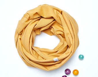 Cotton Infinity SCARF for 3-7 years old kids, one size scarf for kids, cotton accessories for kids, gift ideas