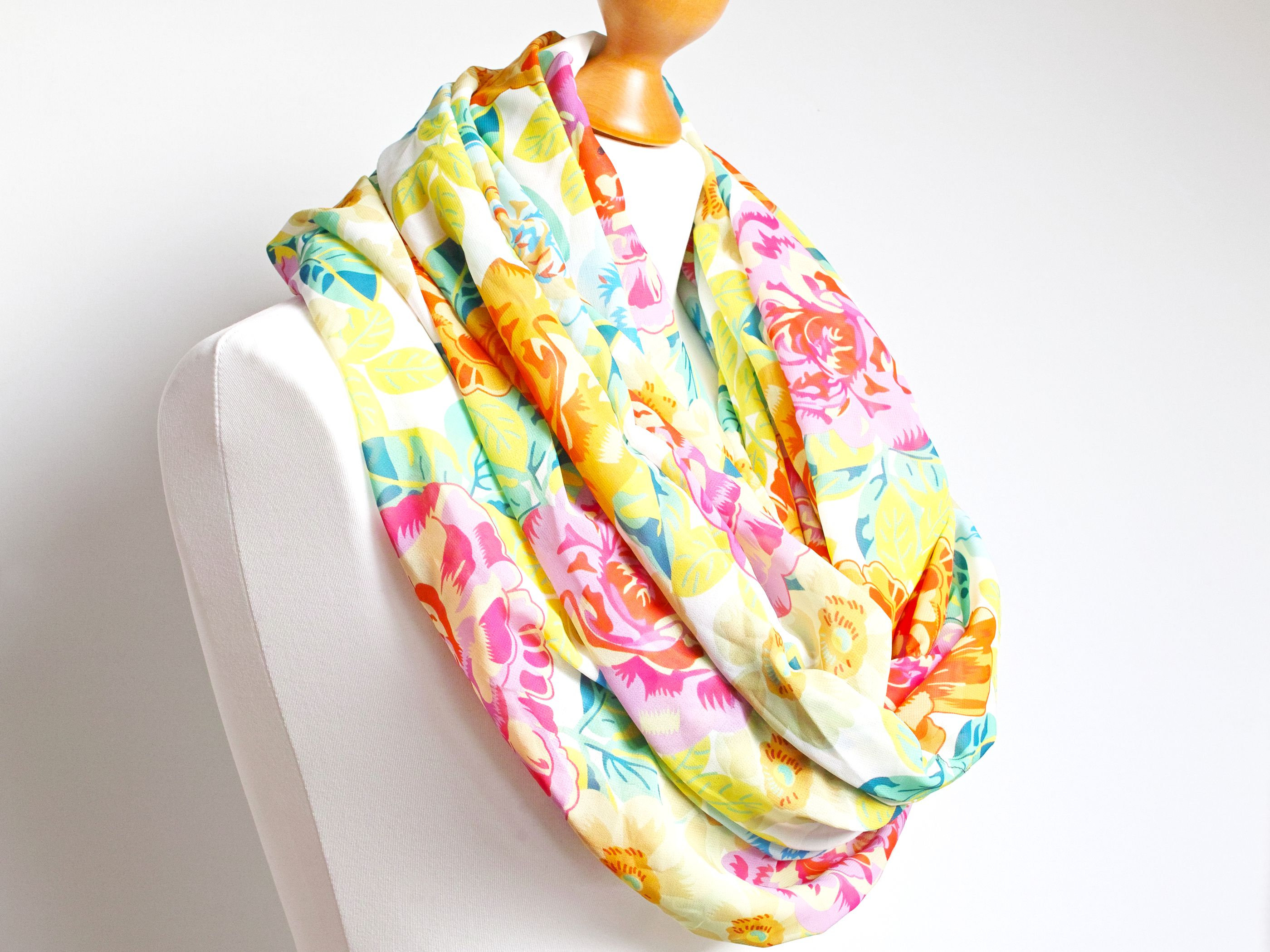 summer infinity scarf