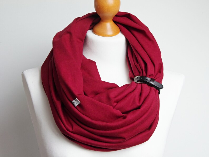 lightweight cotton infinity scarf
