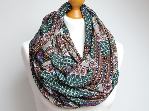 Lightweight infinity scarf, scarf for women, mum gift, girlfriend gift, sister gift, lightweight scarf, infinity scarves for spring autumn
