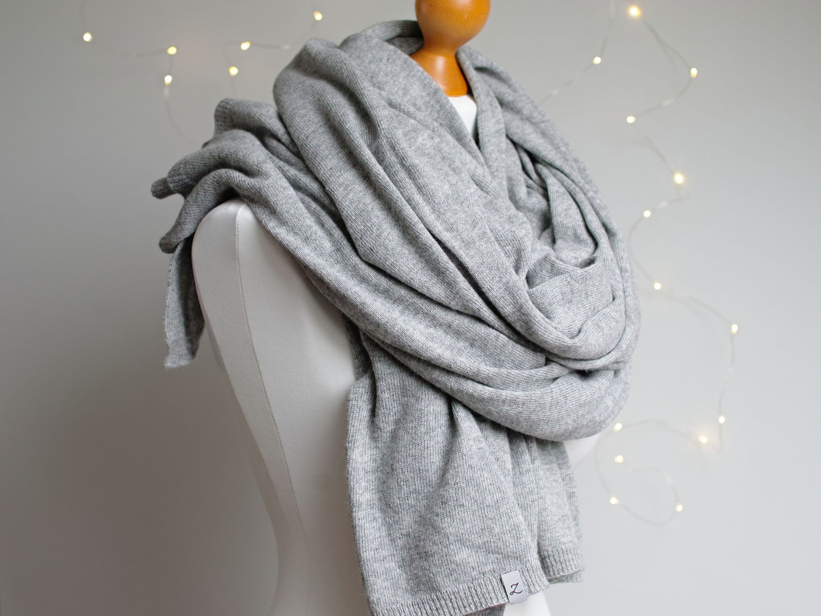 Oversized wool cheap scarf