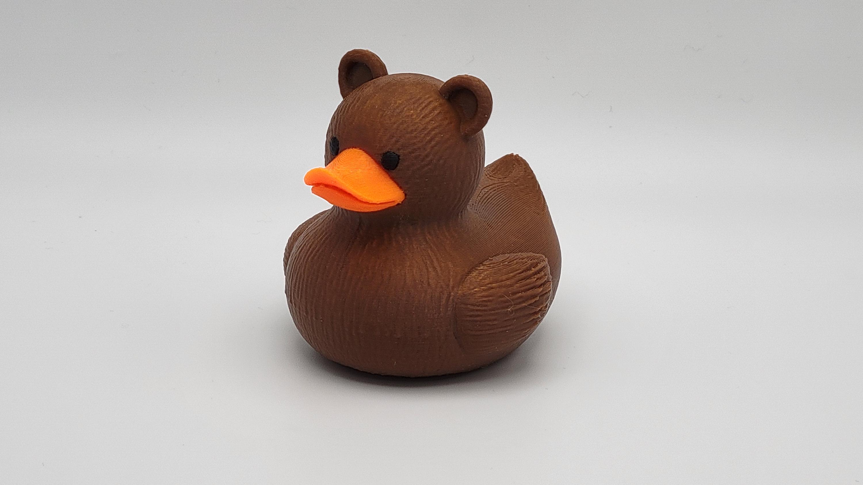 Brown Bear Duck & Black Bear Duck - Etsy
