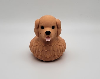 Golden Retriever Duck
