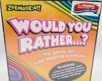 2003 Would You Rather...? Board Game - Sealed