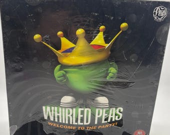 Whirled Peas Bienvenido a la fiesta Peas Corp Juego de mesa 2003 Vintage Sellado Nuevo