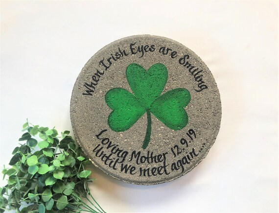 personalized memorial garden stones for dad