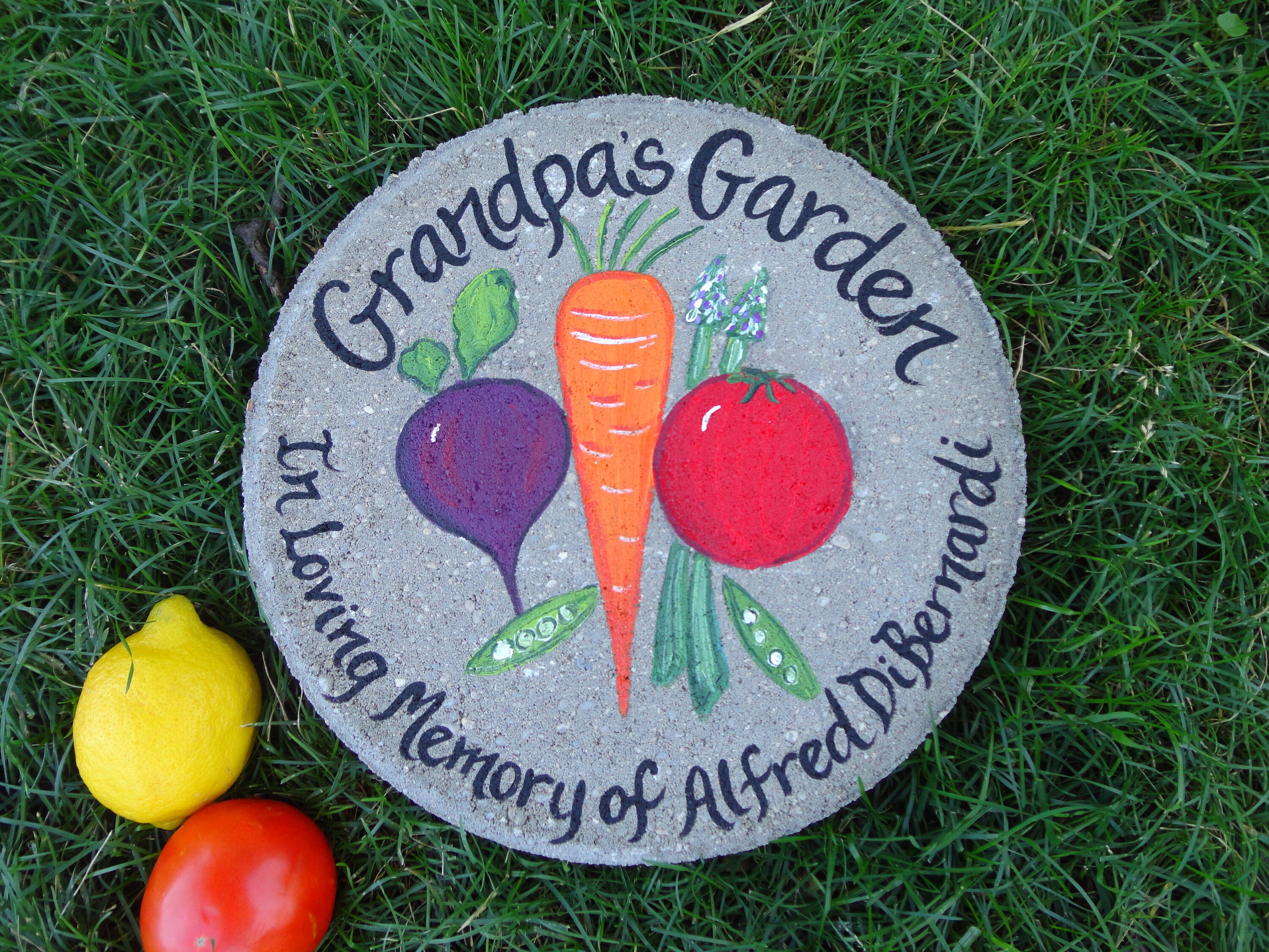 GRANDPA'S GARDEN Father's Day Gift PERSONALIZED | Etsy