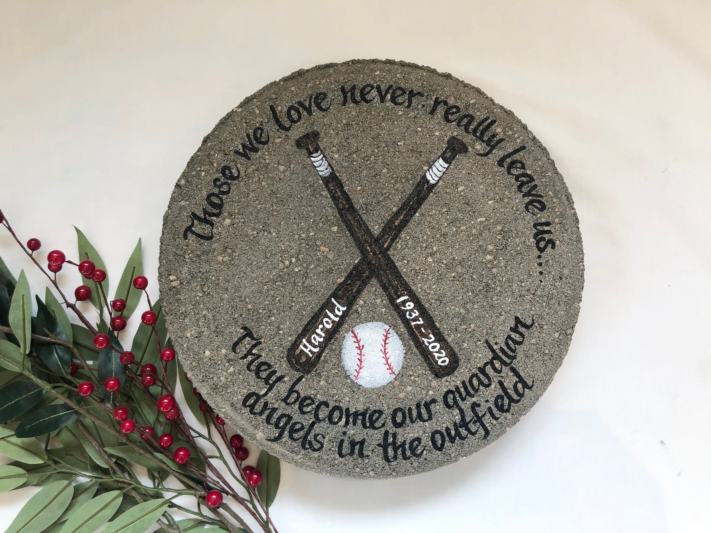 BASEBALL Memorial Gift Bereavement Gifts Memorial Gift Etsy