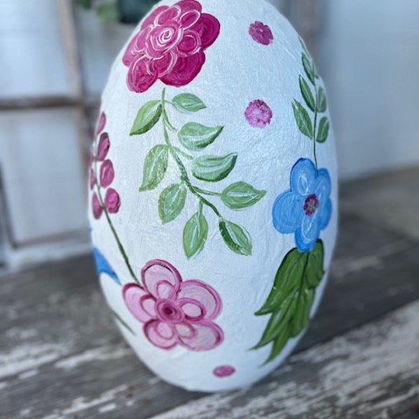 Large Outdoor Easter Egg Decor Etsy