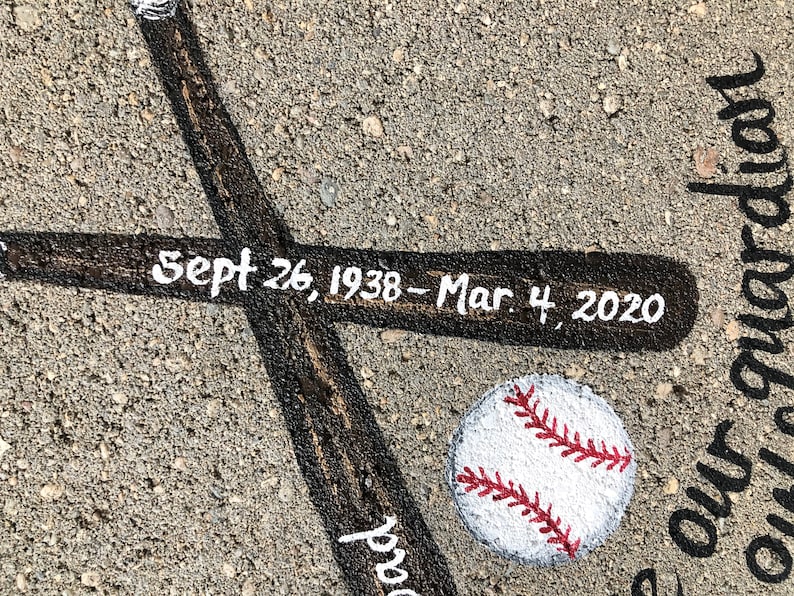 Baseball Memorial Gift Bereavement Gifts Memorial Gift Etsy
