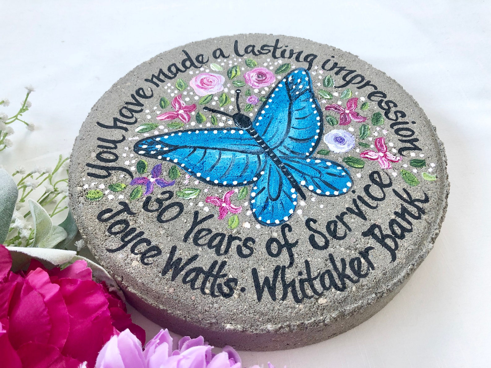 Employee Appreciation Gifts Retirement Gifts Blue Butterfly Etsy