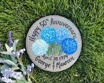 ANNIVERSARY GIFTS - 50th Anniversary Gift Ideas, 60th Anniversary Bride & Groom Gift - Wedding Gifts - Garden Gifts - Anniversary Gift Ideas