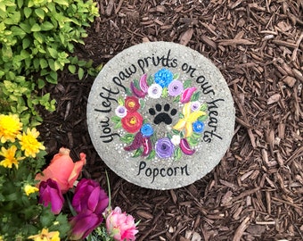 Loss of Cat Gift, Dog Memorial, Dog Memorial Gift, Sympathy Gifts for Pets, Memorisl Garden Stone for Dog, Cat Memorial Stone, Loss Cat Gift