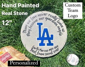 DODGERS Baseball Memorial Gift, Bereavement Gifts, Memorial Gift Ideas, Sympathy Gifts, Baseball Fan Memorial Gift Ideas, Remembrance Gifts