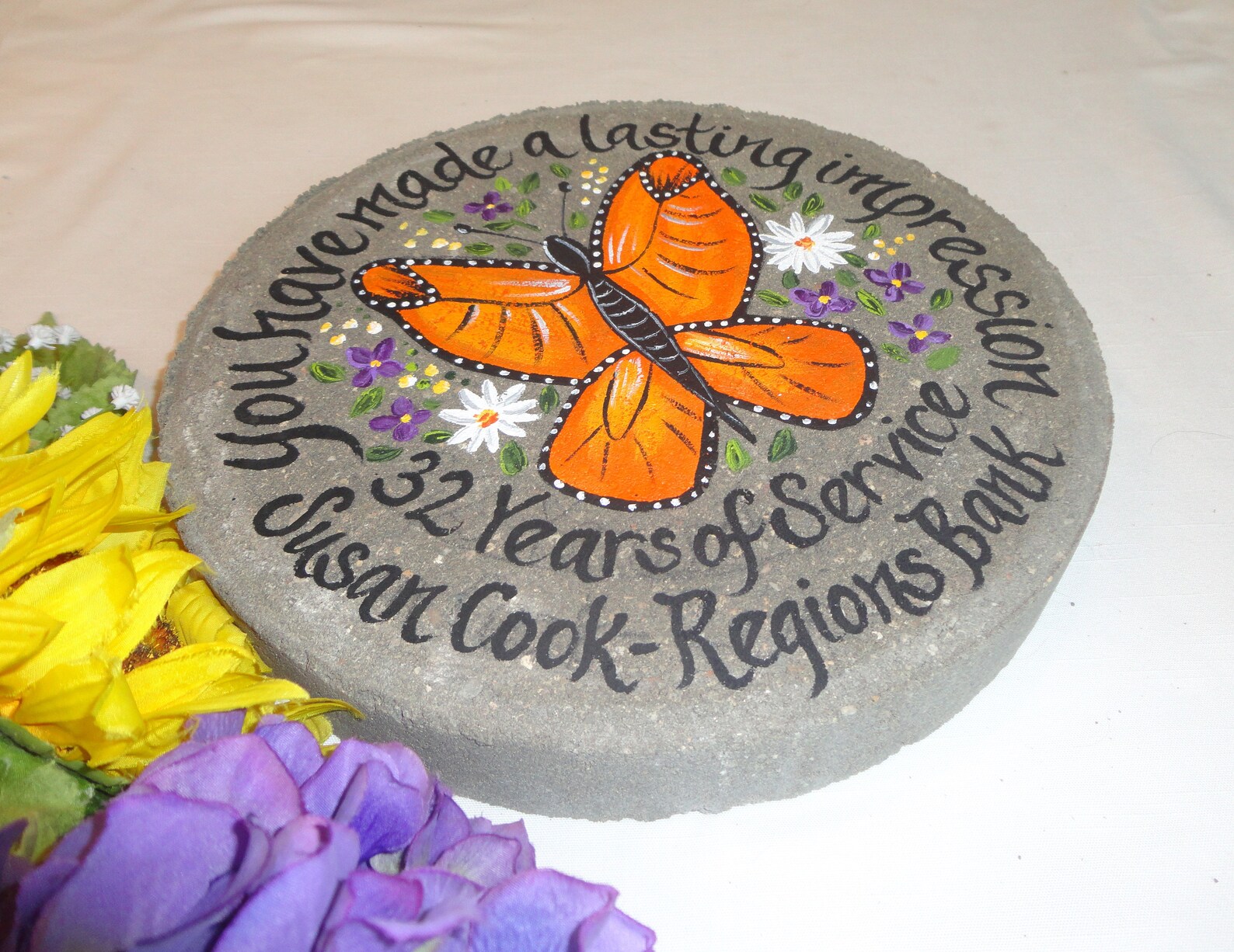 Retirement Gift MONARCH BUTTERFLY Retirement Stone Etsy