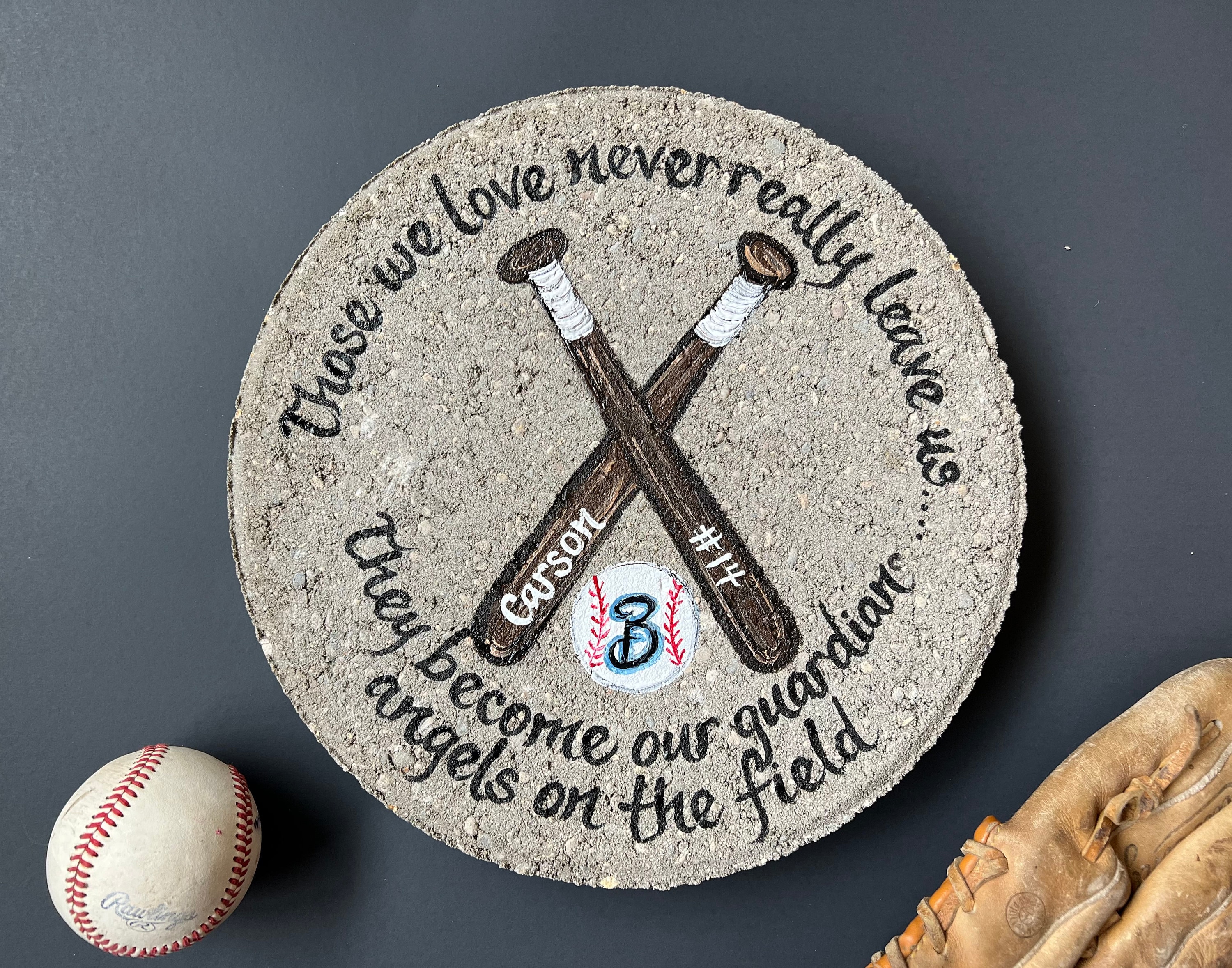 Baseball Memorial Gift Bereavement Gifts Memorial Gift Etsy