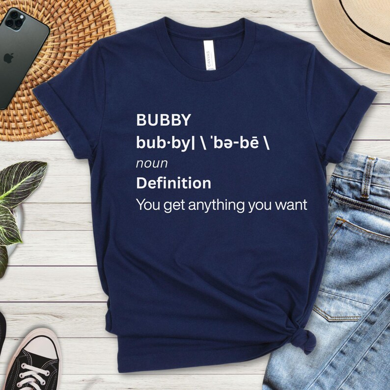 Bubby Message Bubby Definition T-shirt, Funny Gift for Bubbe, Jewish Grandma Shirt - Etsy